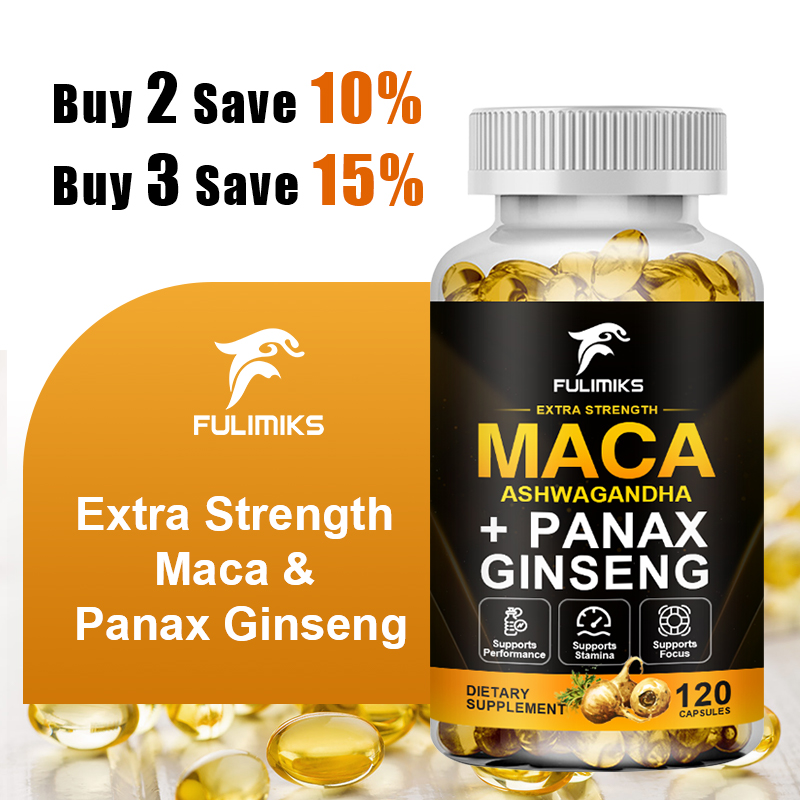 Ginger Tea - Mélange Triple Maca avec Ginseng et