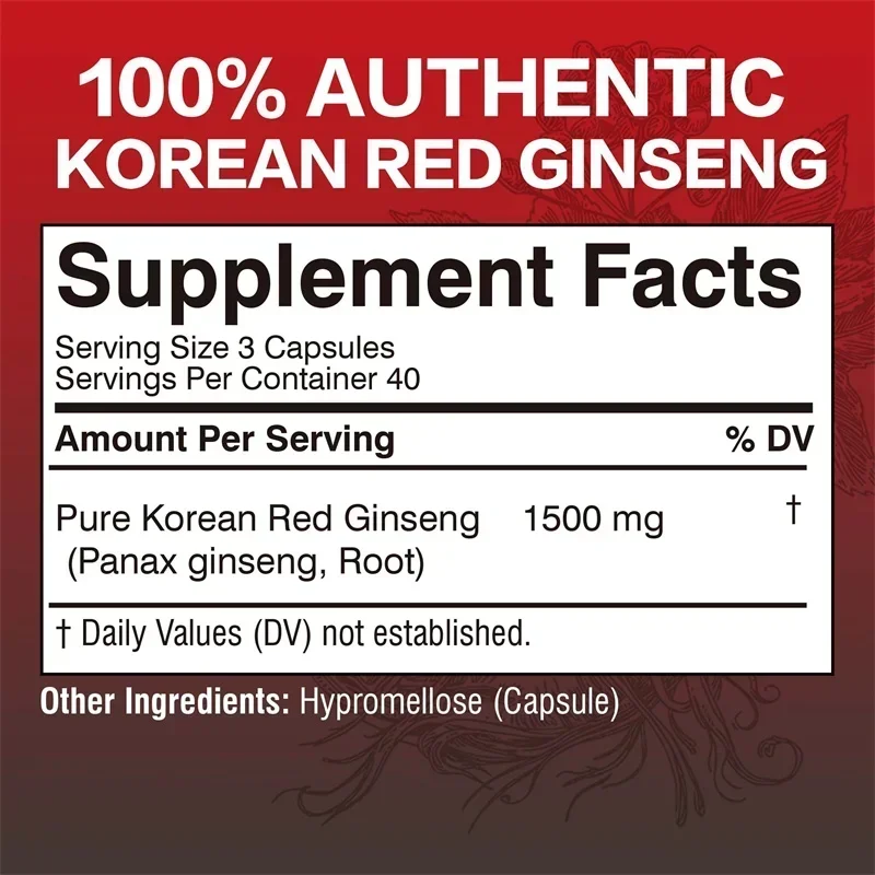 Les capsules de ginseng Panax  - Ginger Tea avis et prix