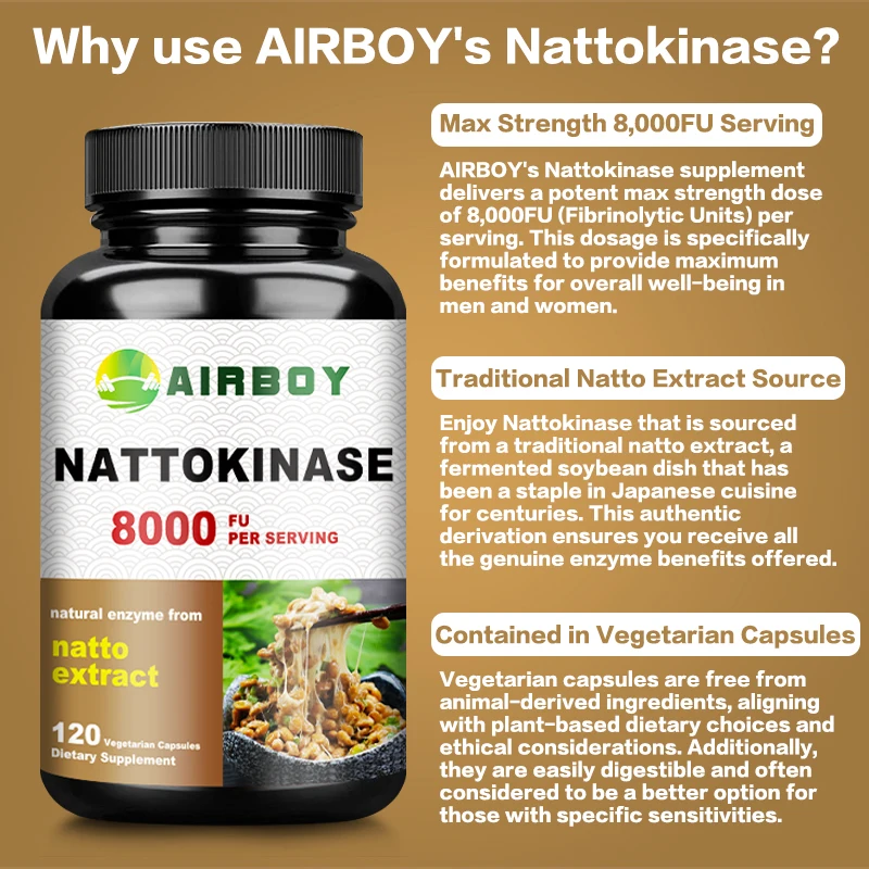 Nattokinase - Maintaine l'équi - Herbal Supplement avis et prix